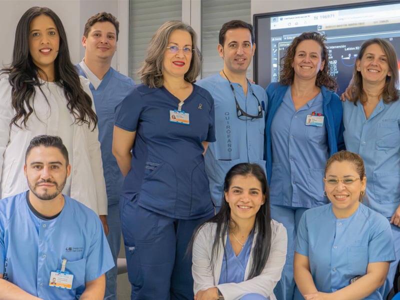 Profesores y alumnos del Master Imagen Cardiaca Avanzada 2024-2025